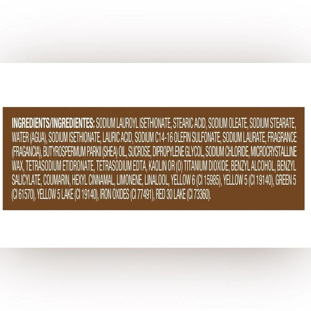 8 Pack Caress Shea Butter & Brown Sugar Exfoliating 3.75 oz Bar Soap